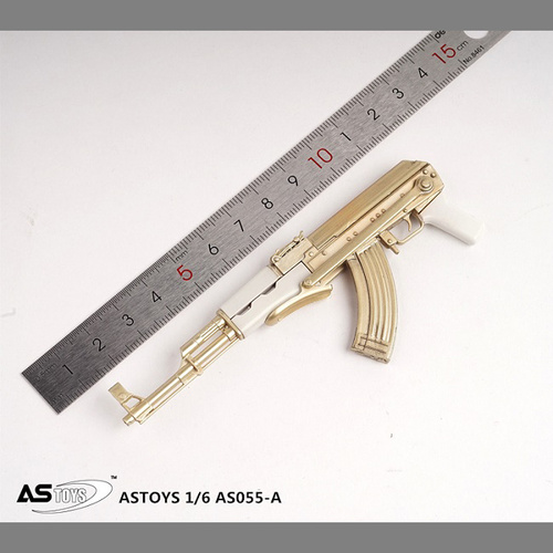 【AST-055A】1/6 Foldable Buttstock AK-47