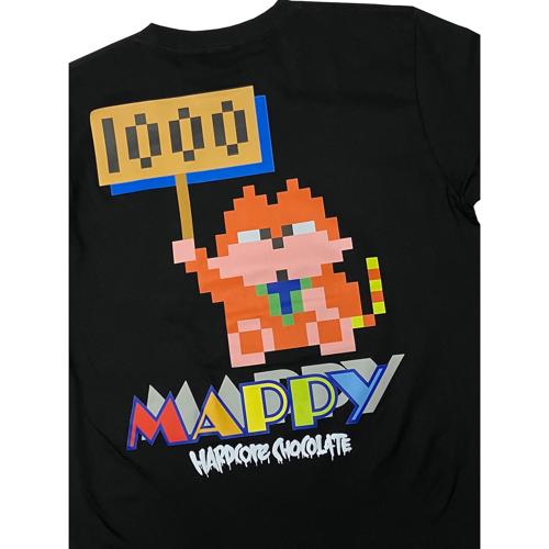 マッピー（ニャームコ・ブラック）Tシャツ