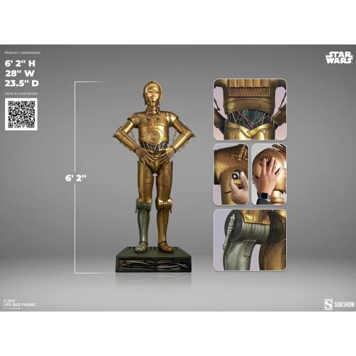 『スター・ウォーズ』【等身大スタチュー】C-3PO&R2-D2 セット