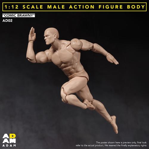 【AD-02A】1/12 コミックブラウニー男性素体A
