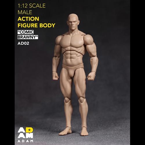 【AD-02B】1/12 コミックブラウニー男性素体B