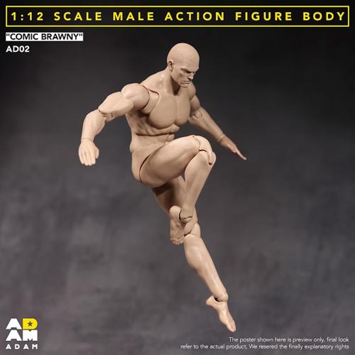 【AD-02C】1/12 コミックブラウニー男性素体C