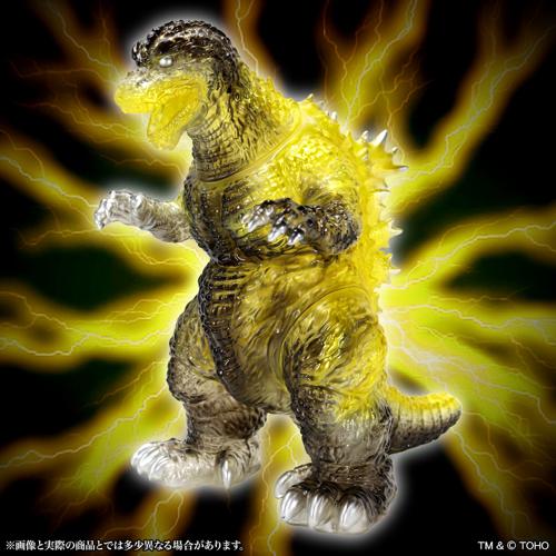 BIGレトロソフビシリーズ ゴジラ（2001）咆哮 引力光線吸収イメージ