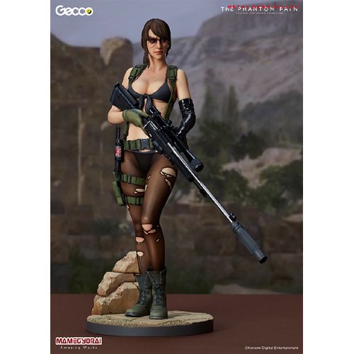 Gecco メタルギアソリッドV ファントムペイン クワイエット 1/6 塗装済-