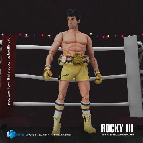 ロッキーザファイナル　ロッキーバルボア　フィギュア ESR0215】1/12 アクションフィギュア ロッキー・バルボア(ボクサー版