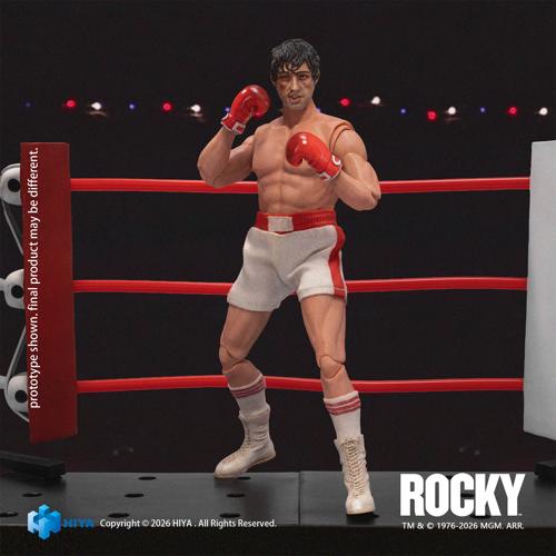【ESR0165】 1/12 アクションフィギュア ロッキー・バルボア