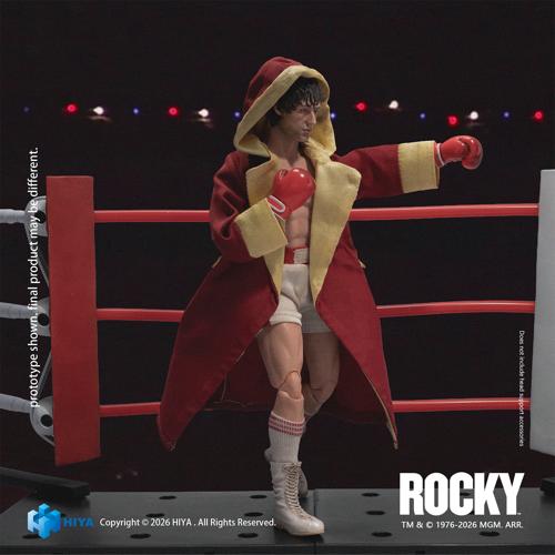 【ESR0165】 1/12 アクションフィギュア ロッキー・バルボア