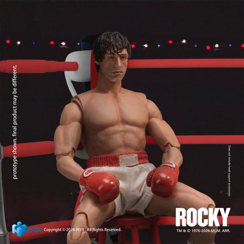 【ESR0165】 1/12 アクションフィギュア ロッキー・バルボア