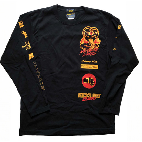 October Beast×コブラ会「NEVER DIES」ロングスリーヴＴシャツ