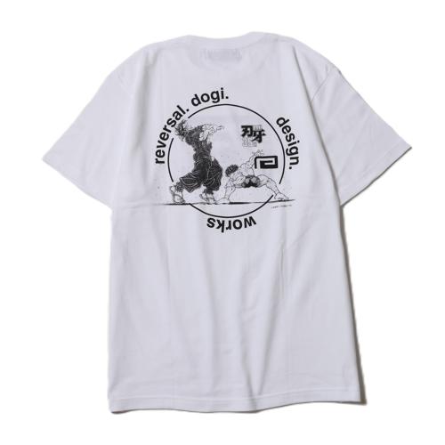BAKIDOU × rvddw BIG MARK TEE 白