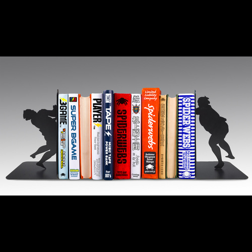 【相撲】シルエットブックエンド