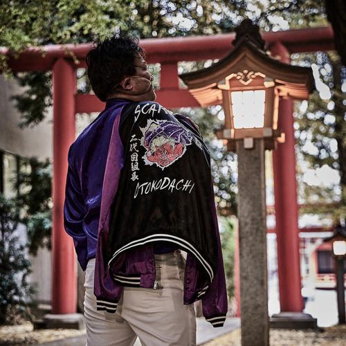 花山薫スカジャン　展示サンプル