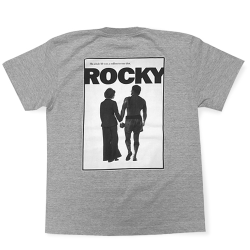 ロッキー Tシャツ (グレー) 【XXLサイズ】