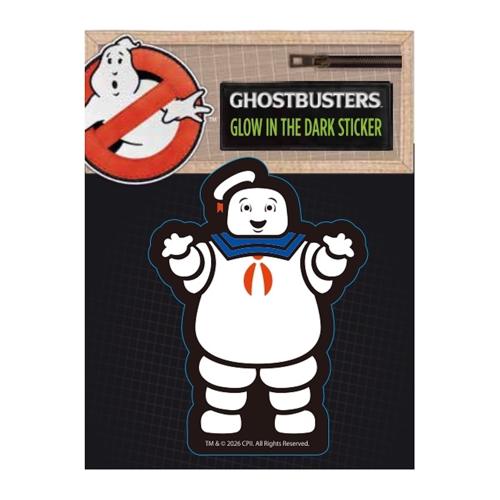 ゴーストバスターズ / 蓄光ステッカー マシュマロマン