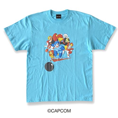 ロックマンTシャツ(ブルー) フィギュア通販 | Spiderweb.jp