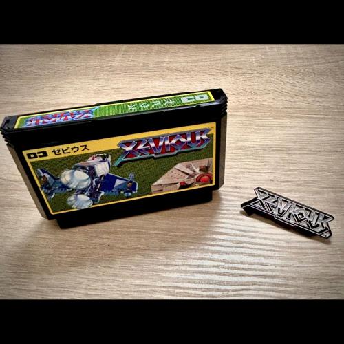 ファミリーカセットケース ゼビウス & ゼビウスピンズセット