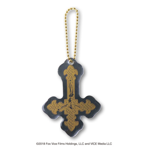 ユーロニモス着用クロス型メタルキーホルダー /