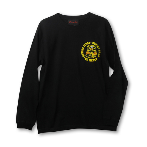 『コブラ会』サークルスネークロゴ ロングスリーブ Tシャツ