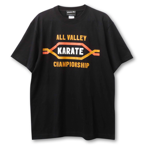 コブラ会』オールバレーカラテ選手権Tシャツ 黒SWCB-AT13