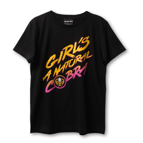 『コブラ会』GIRLS NATURAL COBRA レディースTシャツ