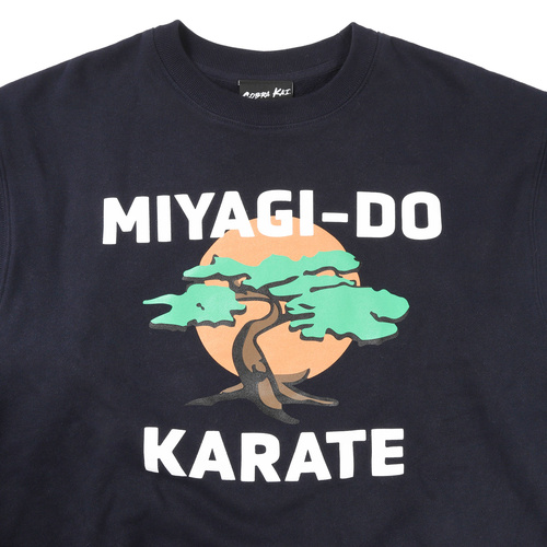 『コブラ会』ミヤギ道 スウェット (NAVY) / M