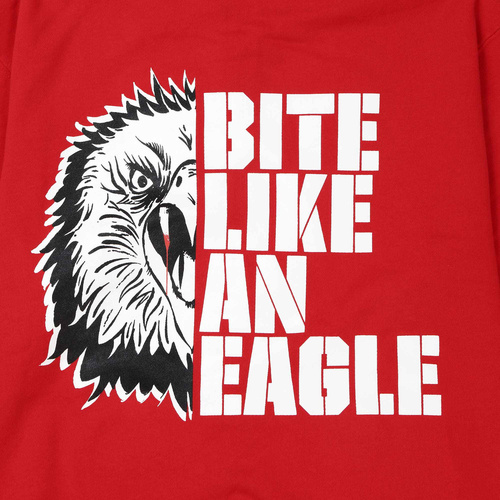 『コブラ会』 BITE LIKE AN EAGLE パーカー (RED) / M