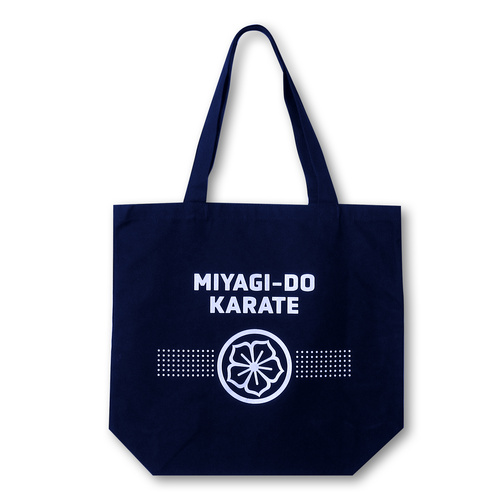 『コブラ会』ミヤギ道カラテ トートバッグ（青)