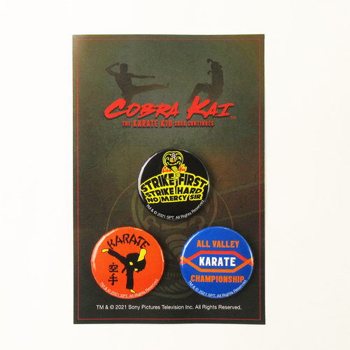 『コブラ会』コブラ会 缶バッジ (3種セット) 2nd