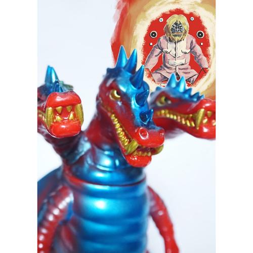 三つ首竜ミドルサイズ 2002年非売品カラー Ver